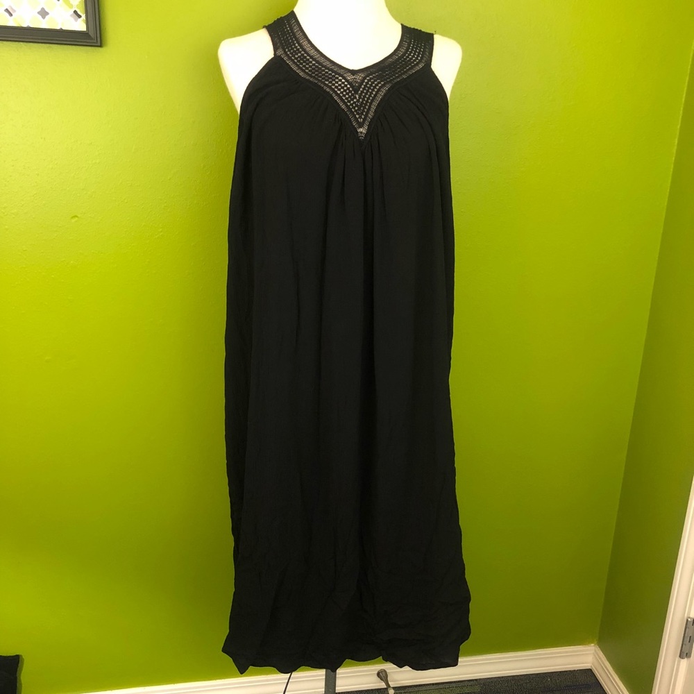 Liz Lange Maternity Black Sleeveless Dress, NWT